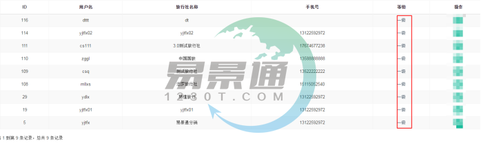 极悦注册景区分销系统：添加分销商