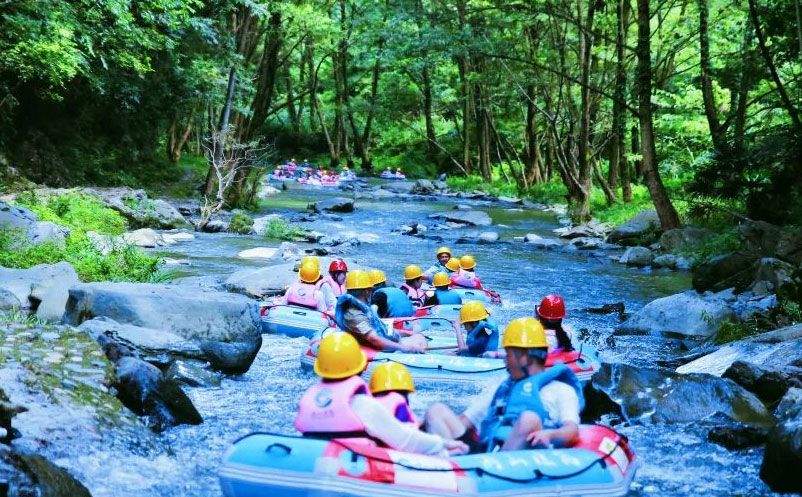 沩山漂流景区 沩山漂流景区