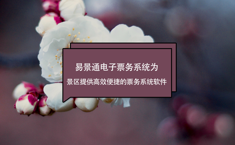 极悦注册电子票务系统为景区提供高效便捷的票务系统软件