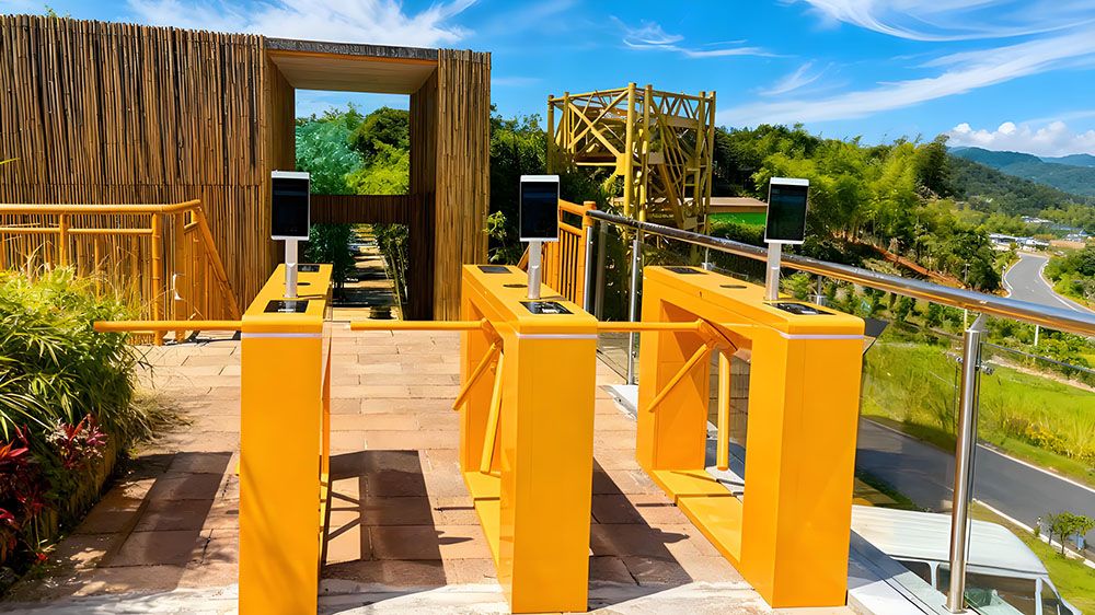 桃花江竹海景区再次进行提质，改善景区售检票流程