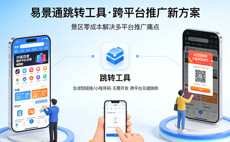 抖音/小红书的流量如何一键“收”进景区售票小程序系统?