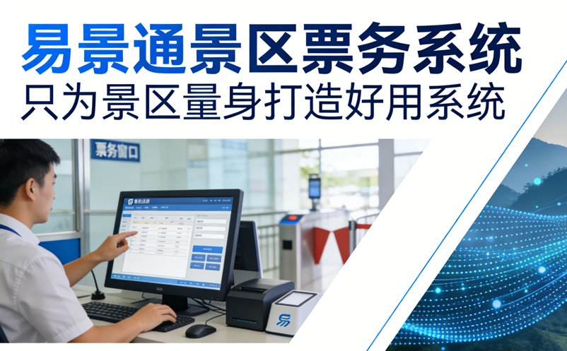 极悦票务系统，只为景区量身打造好用系统